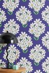 Thumbnail View 1: Jenean Morrison Daisy Bouquet Blue Removable Wallpaper