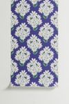 Thumbnail View 2: Jenean Morrison Daisy Bouquet Blue Removable Wallpaper