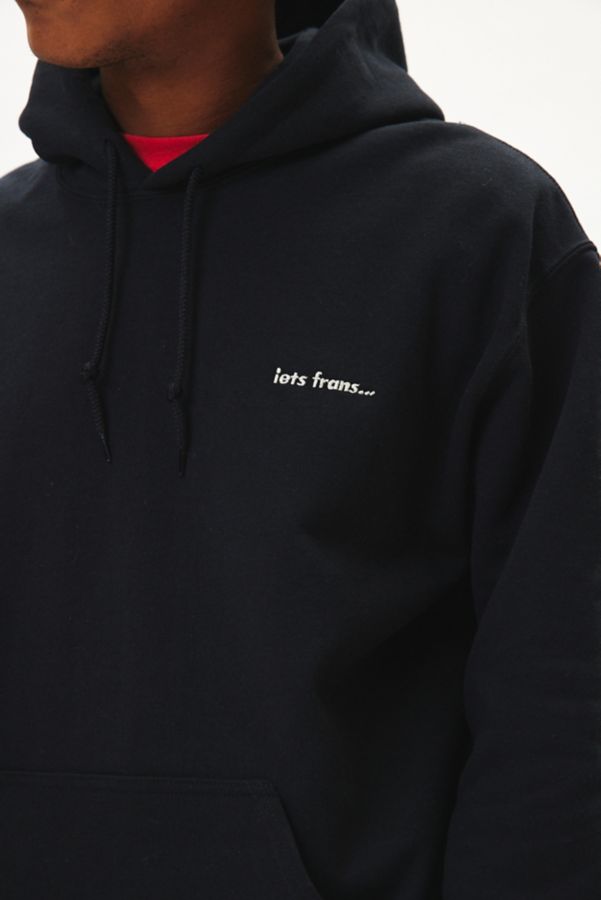 Slide View: 4: iets frans… Embroidered Logo Hoodie Sweatshirt