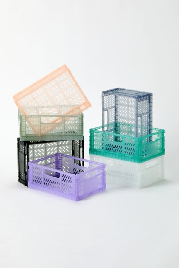 Slide View: 6: Felix Jelly Folding Storage Crate