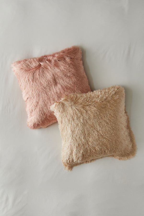 Slide View: 4: Shag Throw Pillow