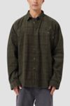 Thumbnail View 3: Barney Cools Cabin 2.0 Recycled Cotton Corduroy Plaid Shirt