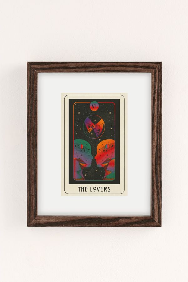 Slide View: 2: InkTally The Lovers Art Print