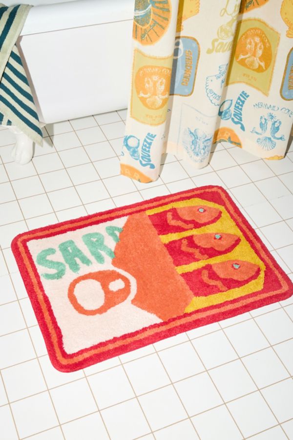 Slide View: 1: Sardine Bath Mat