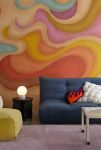 Thumbnail View 1: UO Home Silas Wave Removable Wall Mural