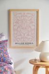 Thumbnail View 1: PSTR Studio William Morris Blush Flowers & Plants Frameless Art Print