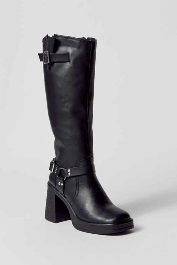 Slide View: 2: Steve Madden Francine Moto Boot