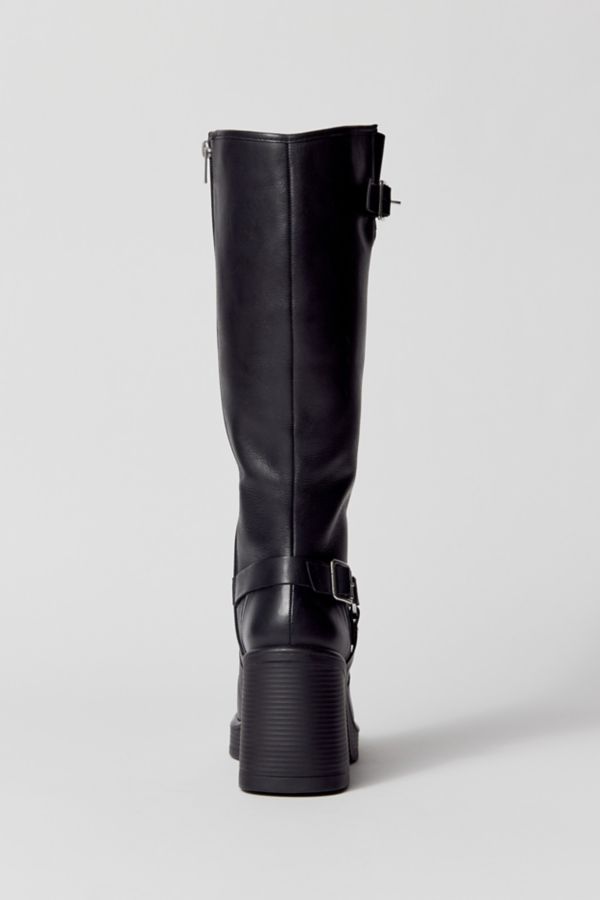 Slide View: 3: Steve Madden Francine Moto Boot