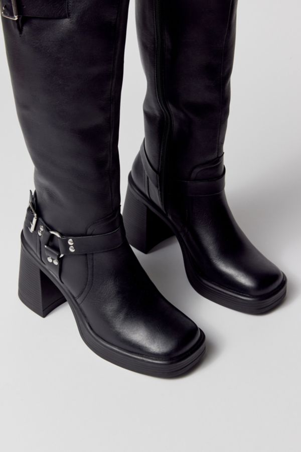 Slide View: 4: Steve Madden Francine Moto Boot