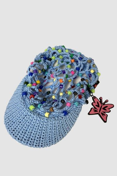 Stahl Knit Crochet Mesh Multicolor Baseball Cap