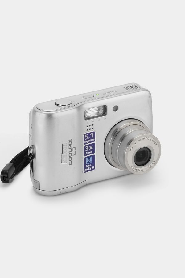 Slide View: 2: Nikon Coolpix L3 Point and Shoot Digital Camera Refurbished By Retrospekt