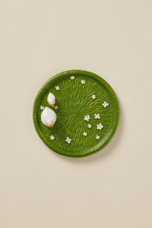 Slide View: 2: Lana Patterned Dessert Plate