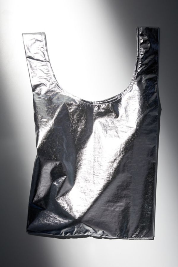 Slide View: 6: BAGGU Metallic Standard Baggu Reusable Tote Bag