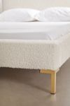 Thumbnail View 4: Rosalie Faux Sheepskin Platform Bed