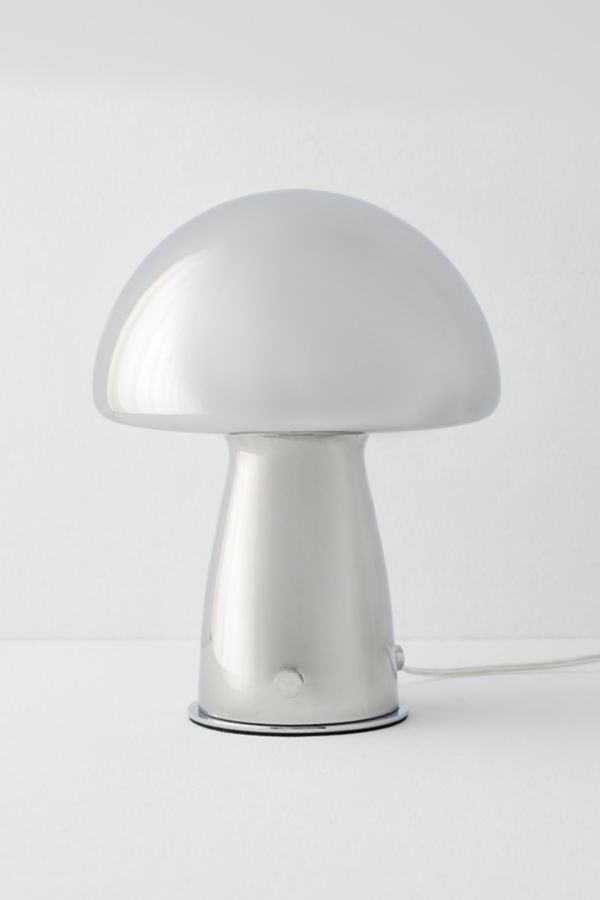 Slide View: 4: Valley Cruise Press Midcentury Mushroom Table Lamp