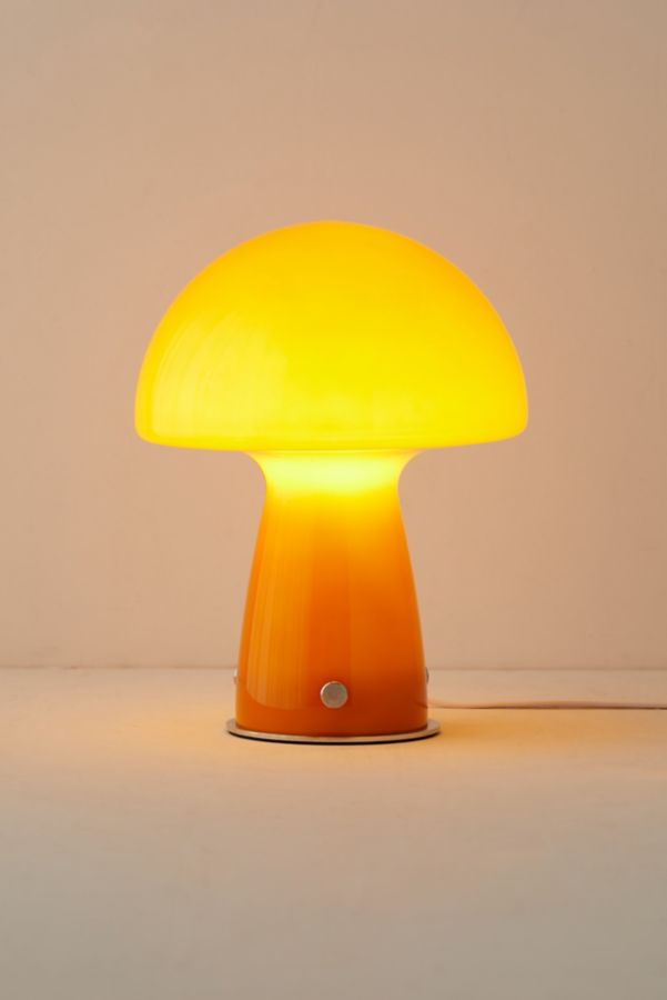 Slide View: 4: Valley Cruise Press Midcentury Mushroom Table Lamp