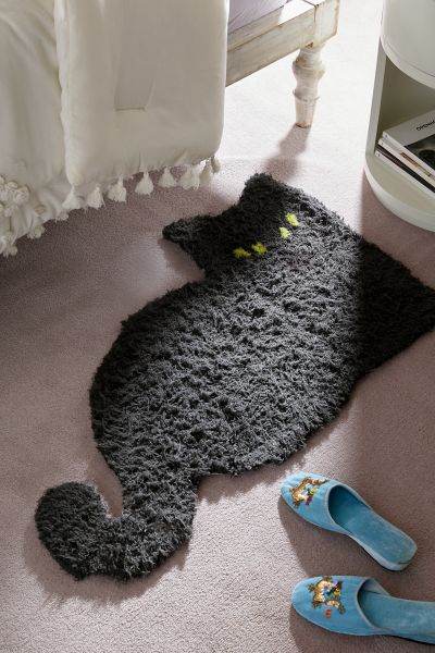 Cat Tufted Shag Rug
