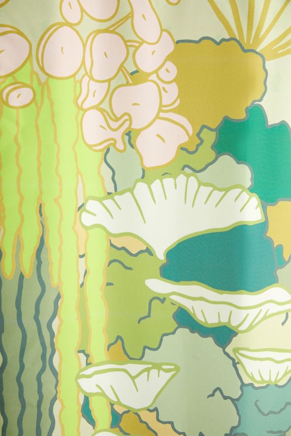 Slide View: 2: Sewzinski For Deny Mossy Forest Floor Shower Curtain