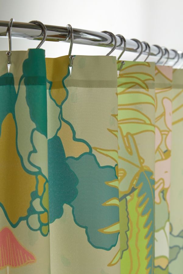 Slide View: 3: Sewzinski For Deny Mossy Forest Floor Shower Curtain