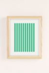 Thumbnail View 2: Miho Minted Stripe Art Print