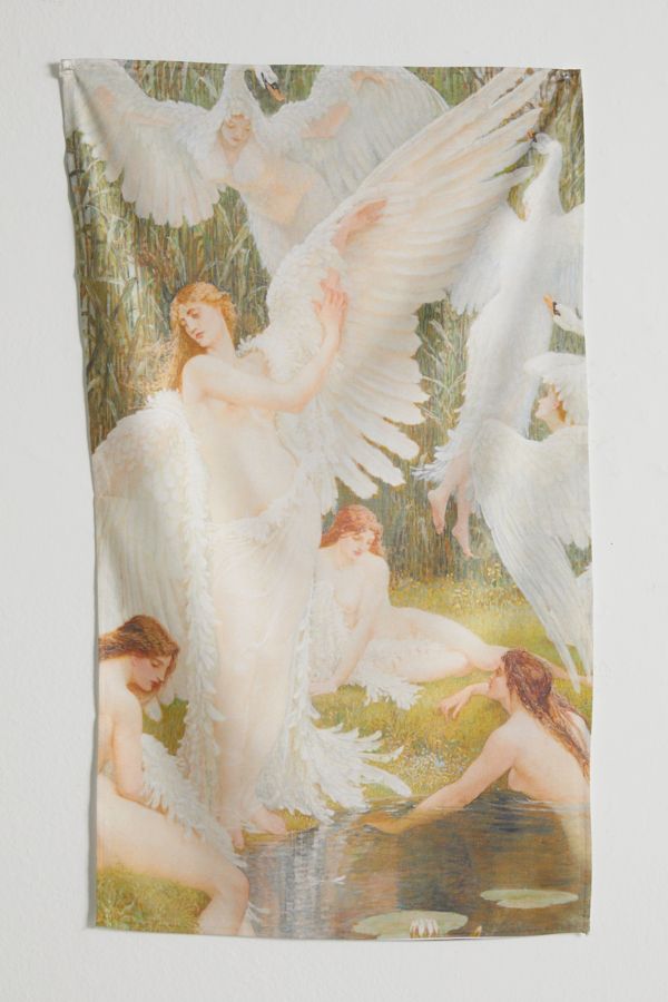 Slide View: 1: William Crane For Deny The Swan Maidens Tapestry