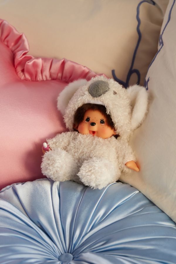 Slide View: 1: Peluche avec costume Monchhichi