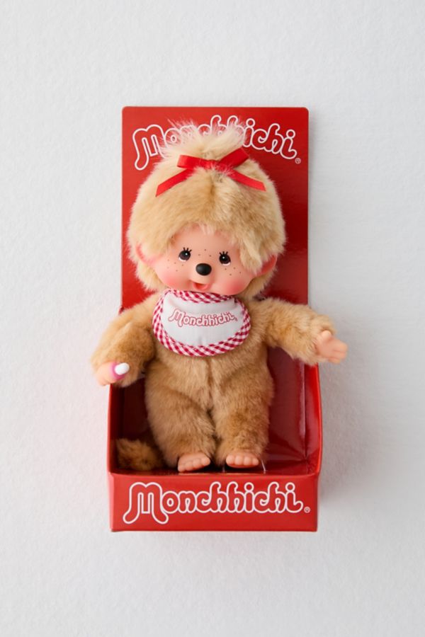 Slide View: 1: Peluche avec costume Monchhichi