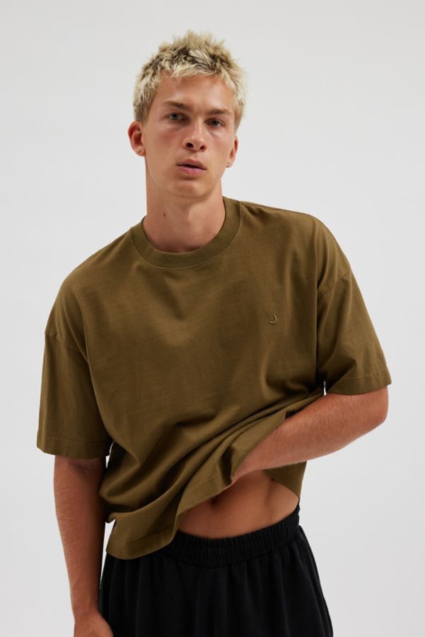 Slide View: 1: Standard Cloth Foundation Solid Short Sleeve Tee