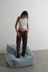 Thumbnail View 6: Cooper Velvet Bean Bag Chair