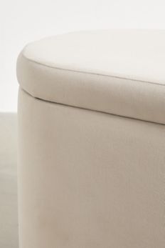 Slide View: 6: Shae Velvet Storage Bench