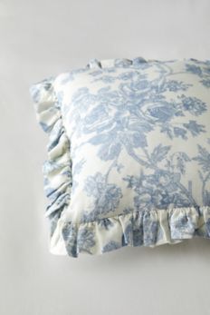 Slide View: 3: Harper Ruffle Throw Pillow