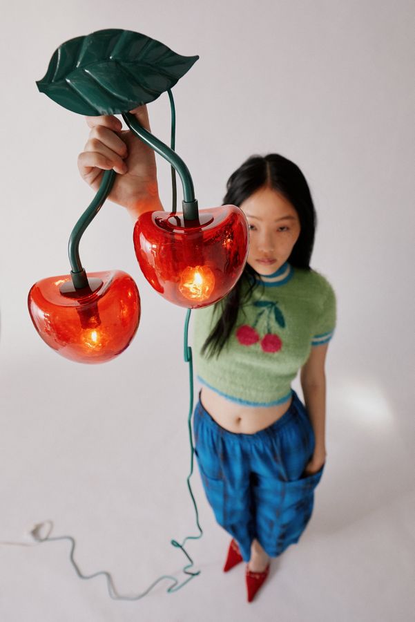 Slide View: 1: Cherry Sconce