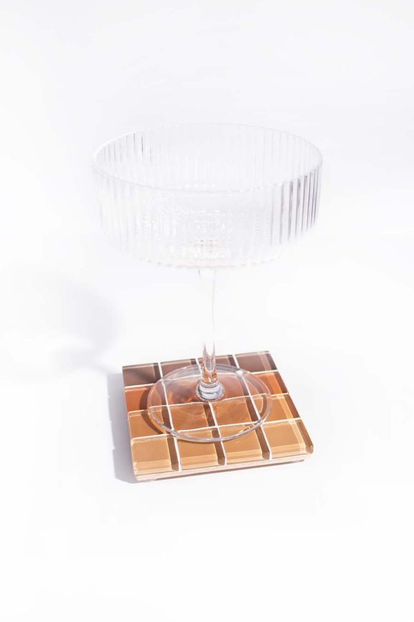 Slide View: 2: Subtle Art Studios Ombre Tile Coaster