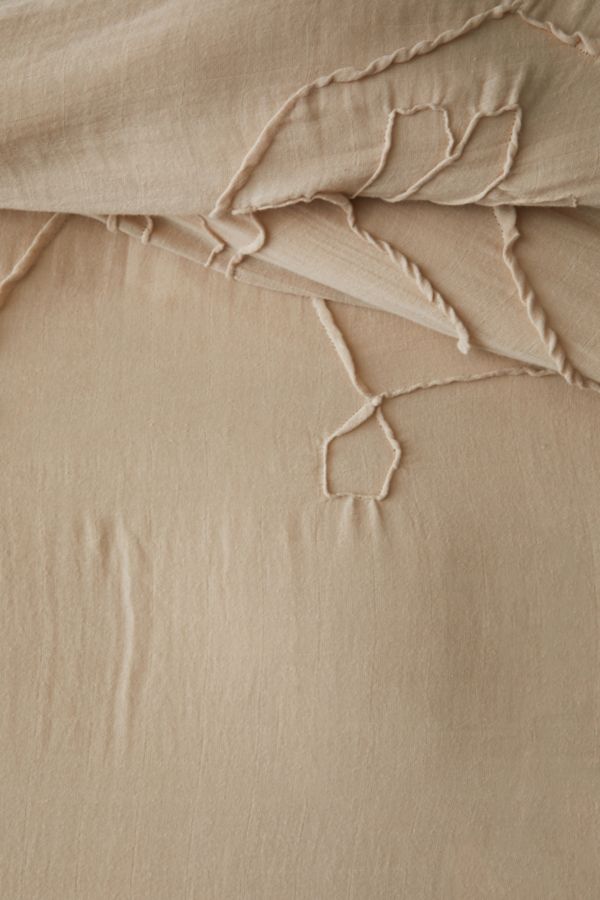 Slide View: 3: Serena Lumi Gauze Duvet Cover