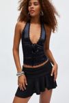 Thumbnail View 3: Kimchi Blue Farrah Plunge V-Neck Halter Top