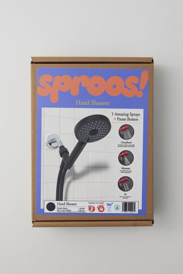 Slide View: 2: Sproos! Hand Shower Set