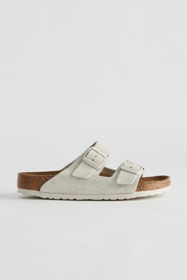 Slide View: 1: Birkenstock Arizona Soft Footbed Suede Sandal