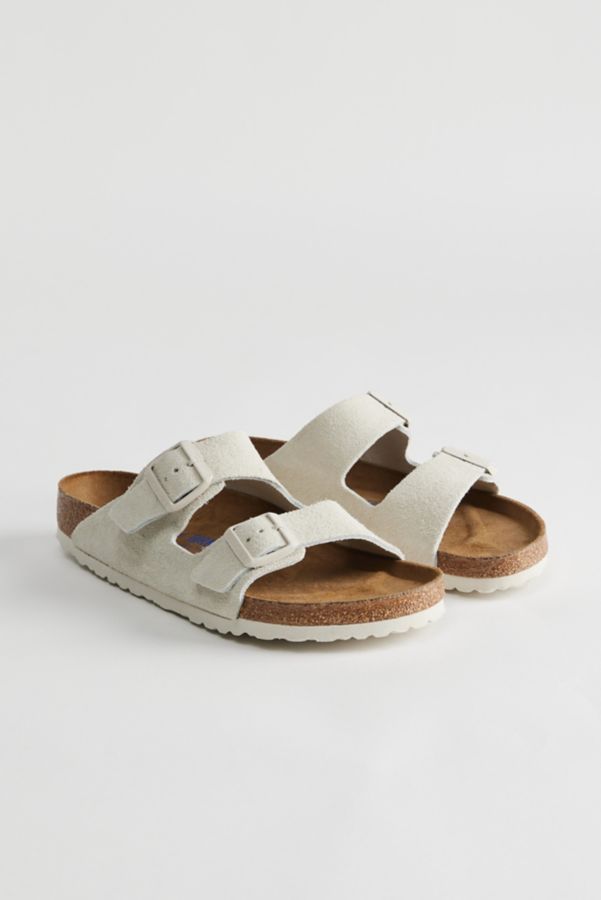 Slide View: 2: Birkenstock Arizona Soft Footbed Suede Sandal