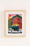 Thumbnail View 1: Katie Scarlett On A Corner In Brooklyn Art Print