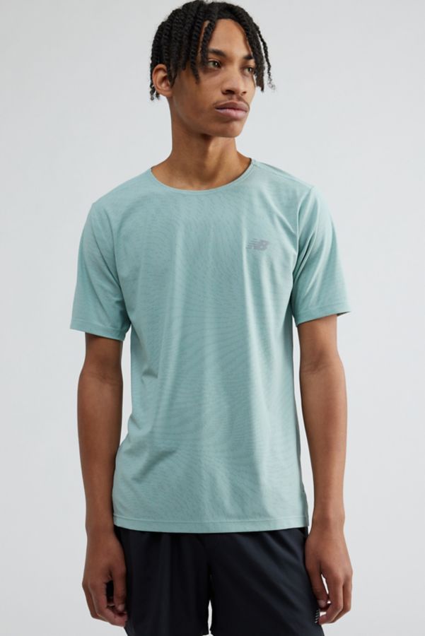 Slide View: 2: New Balance Jacquard Athletic Tee