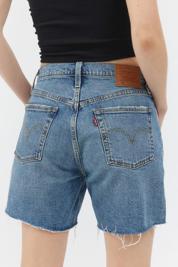 Slide View: 4: Levi's® 501 Mid-Thigh Cutoff Denim Short