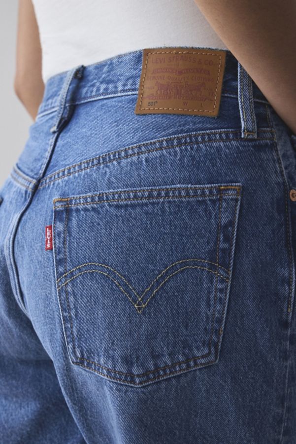 Slide View: 4: Levi's® 501 Mid-Thigh Cutoff Denim Short