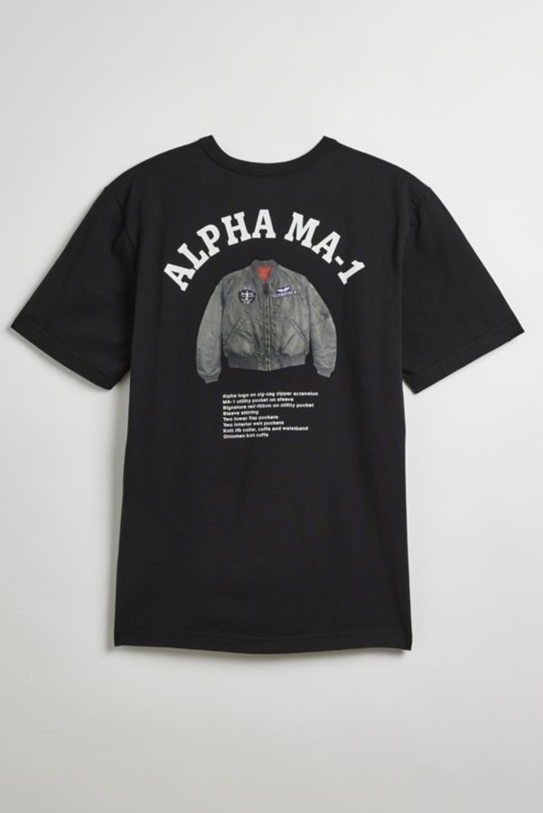 Slide View: 1: Alpha Industries MA-1 Tee