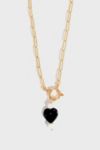 Thumbnail View 5: Joey Baby Natasha Black Heart Necklace