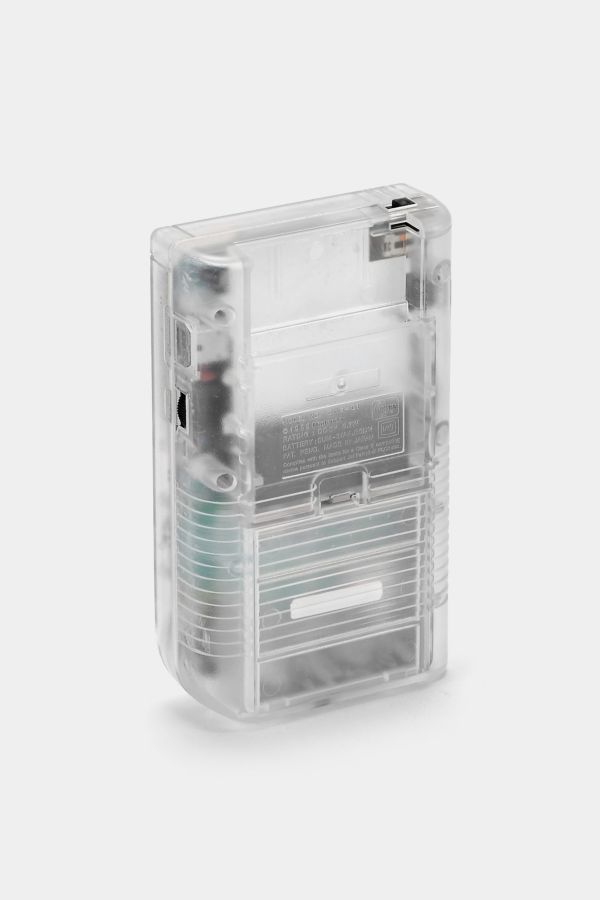 Slide View: 3: Nintendo Game Boy Clear Game Console Refurbished by Retrospekt