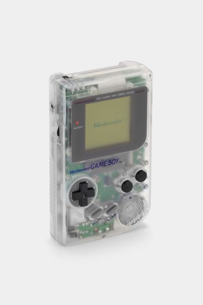 Nintendo Game Boy Clear Game Console Refurbished by Retrospekt