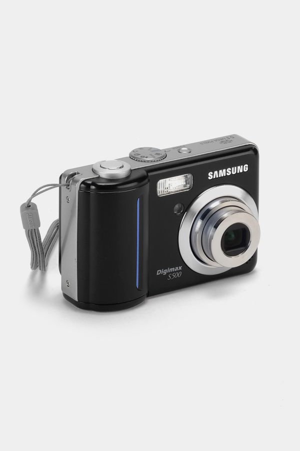 Slide View: 2: Samsung Digimax S500 Point and Shoot Digital Camera Refurbished by Retrospekt