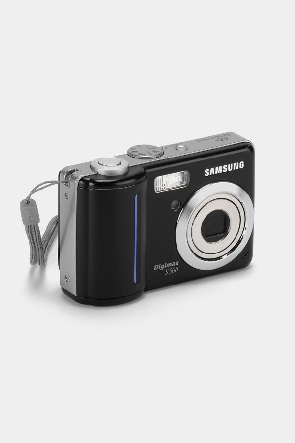 Slide View: 1: Samsung Digimax S500 Point and Shoot Digital Camera Refurbished by Retrospekt