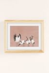 Thumbnail View 2: Megan Galante Crane Dance Mauve Pink Art Print