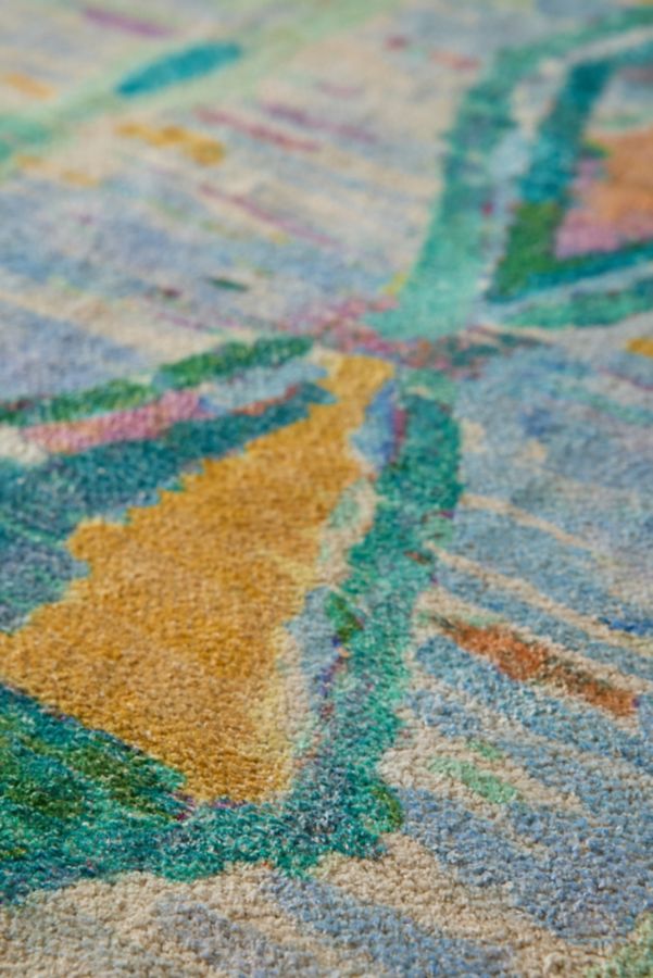 Slide View: 4: Paxi Chenille Printed Rug